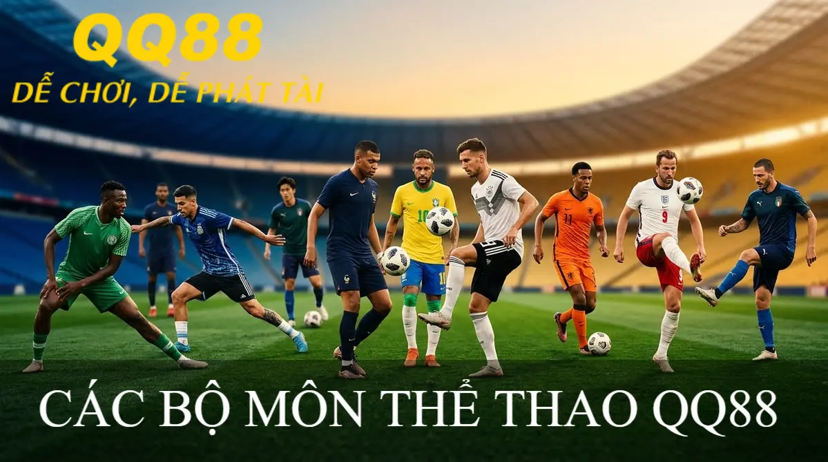 CÁC BỘ MÔN CÁ CƯỢC THỂ THAO QQ88