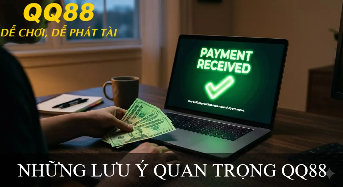NHỮNG LƯU Ý QUAN TRỌNG QQ88